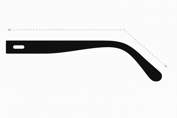 Glasses side view